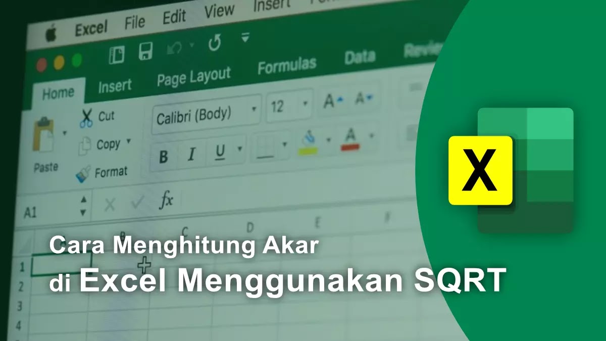Cara Menghitung Akar Di Excel Menggunakan Sqrt